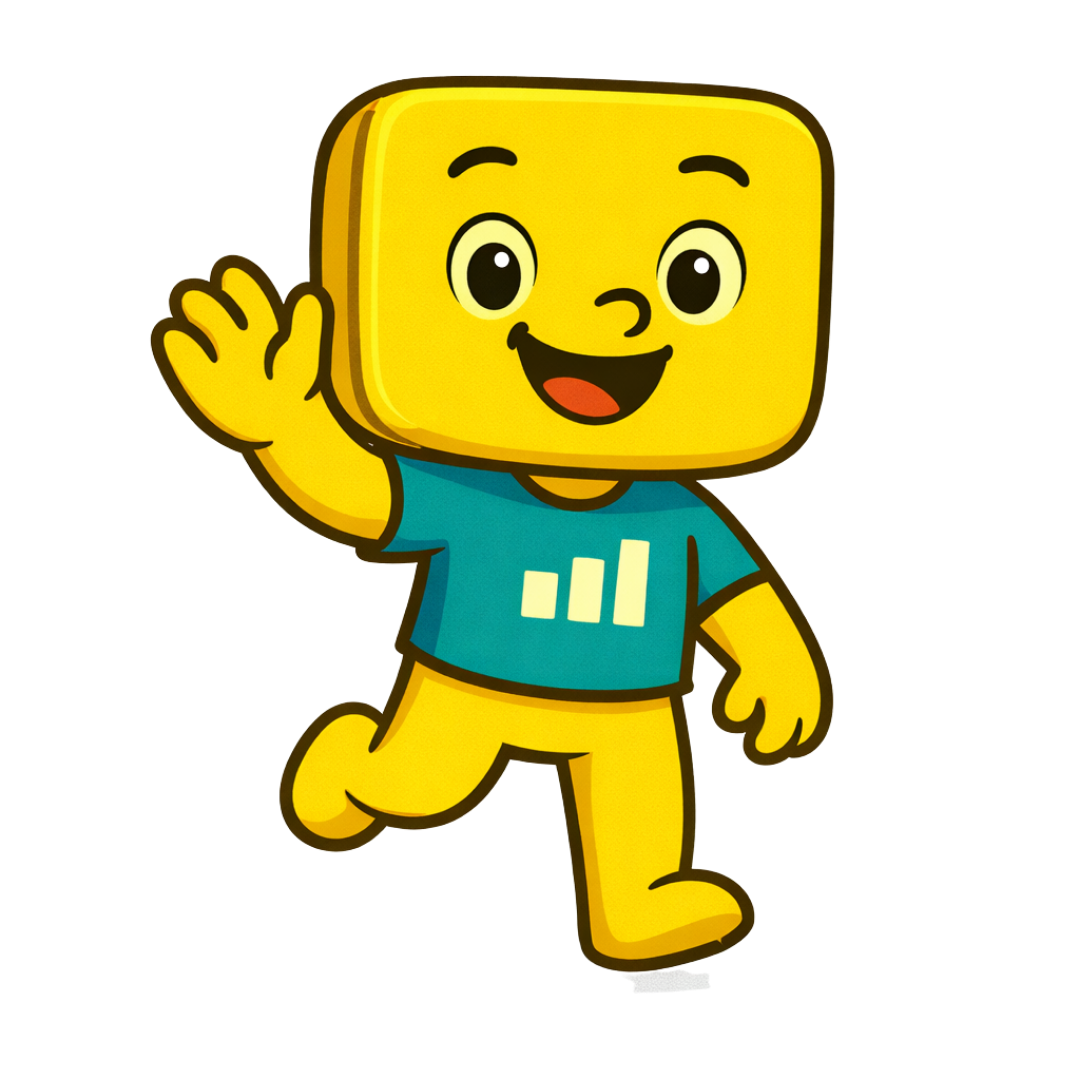 Bitty the Data Discovery character