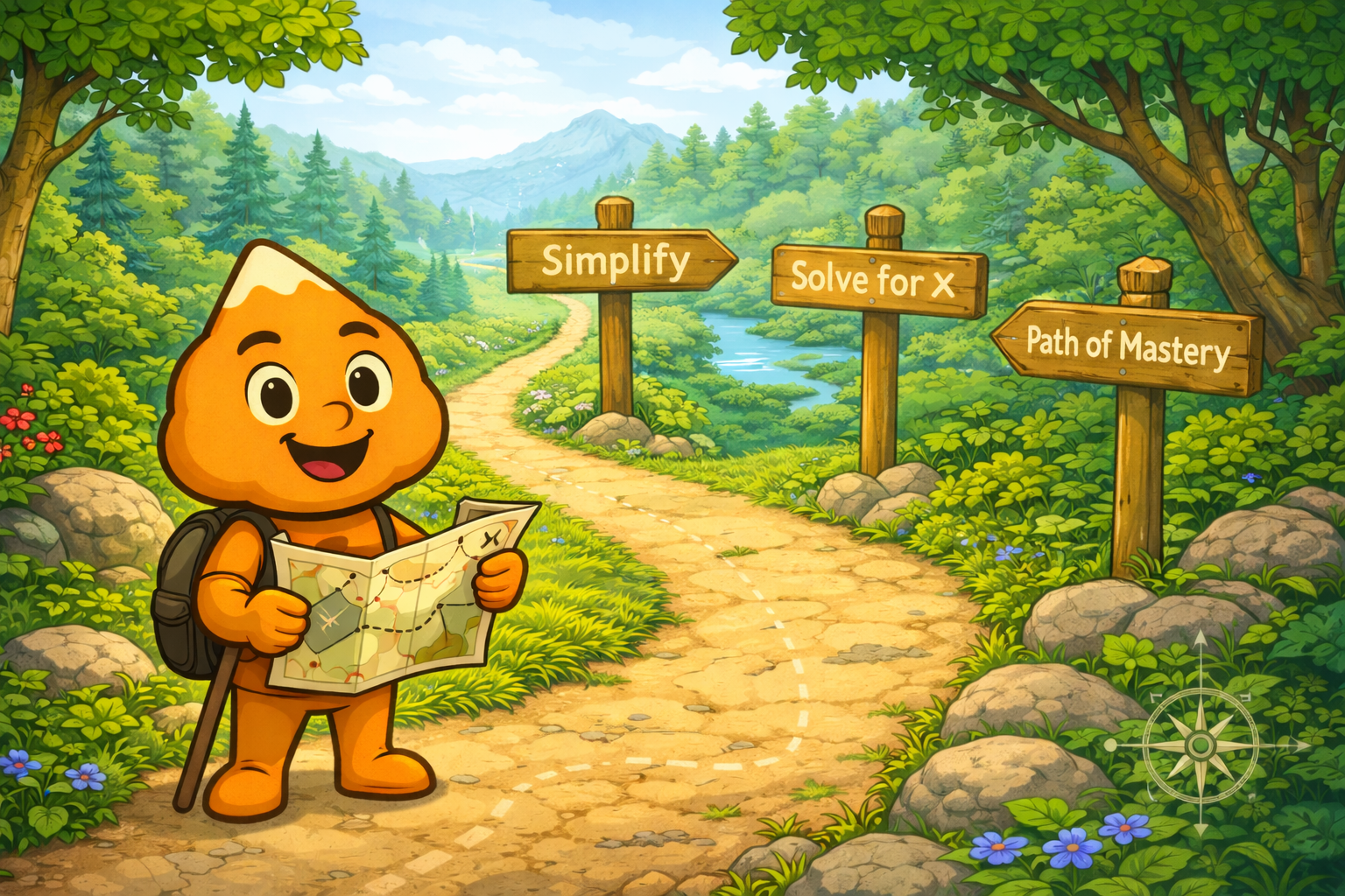 Math Quest Map hero